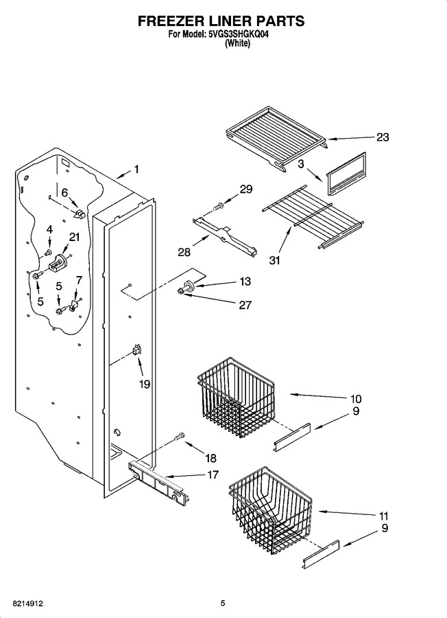 Diagram for 5VGS3SHGKQ04