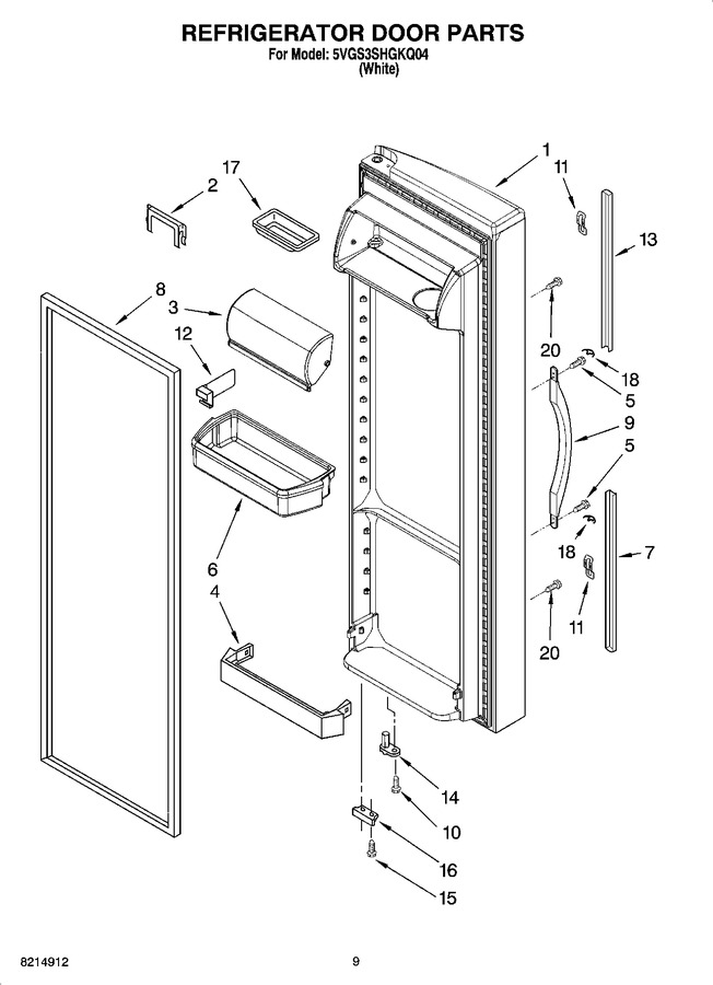 Diagram for 5VGS3SHGKQ04