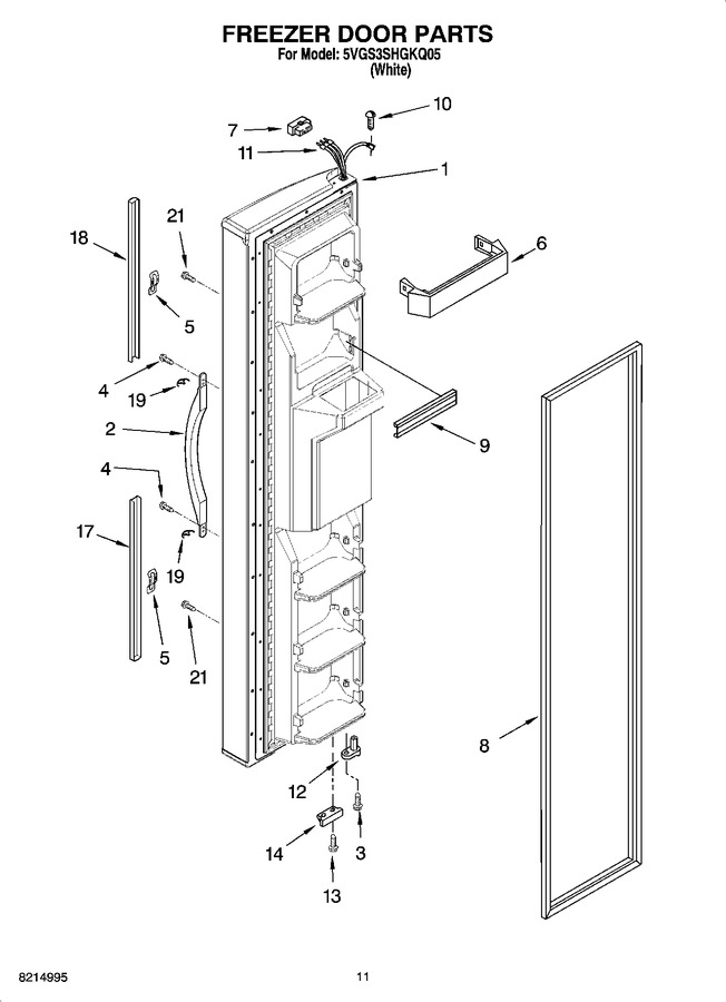 Diagram for 5VGS3SHGKQ05