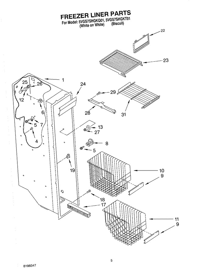 Diagram for 5VGS7SHGKT01