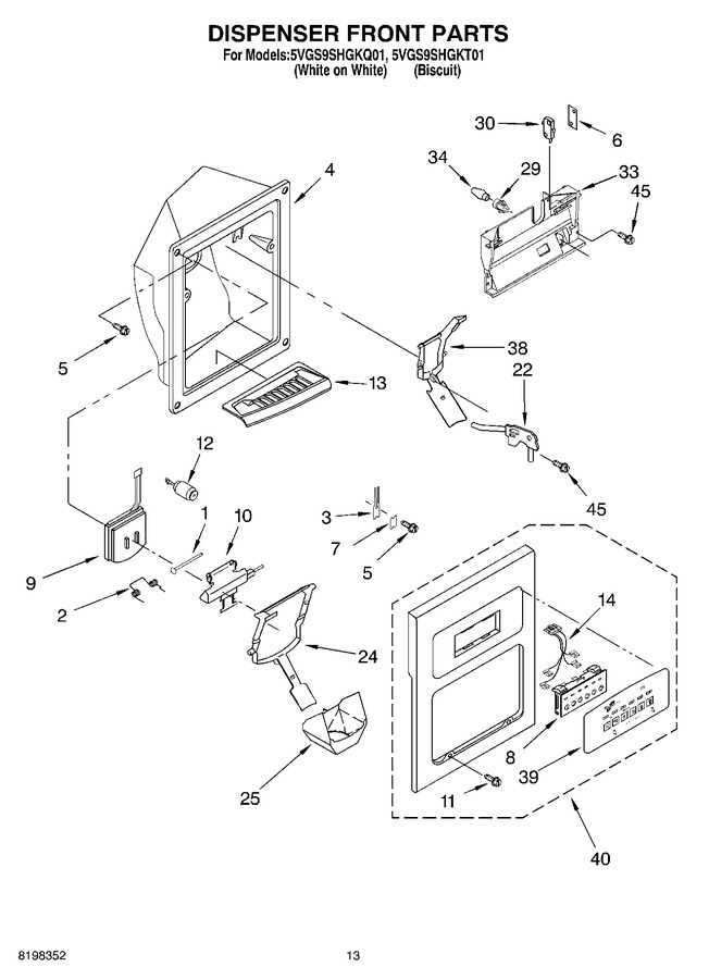 Diagram for 5VGS9SHGKT01