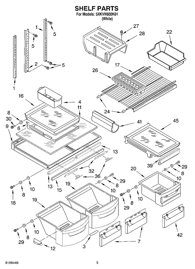 Diagram for 5XKVN600K01