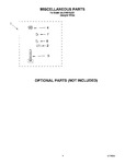 Diagram for 10 - Miscellaneous Parts Optional Parts (not Included)