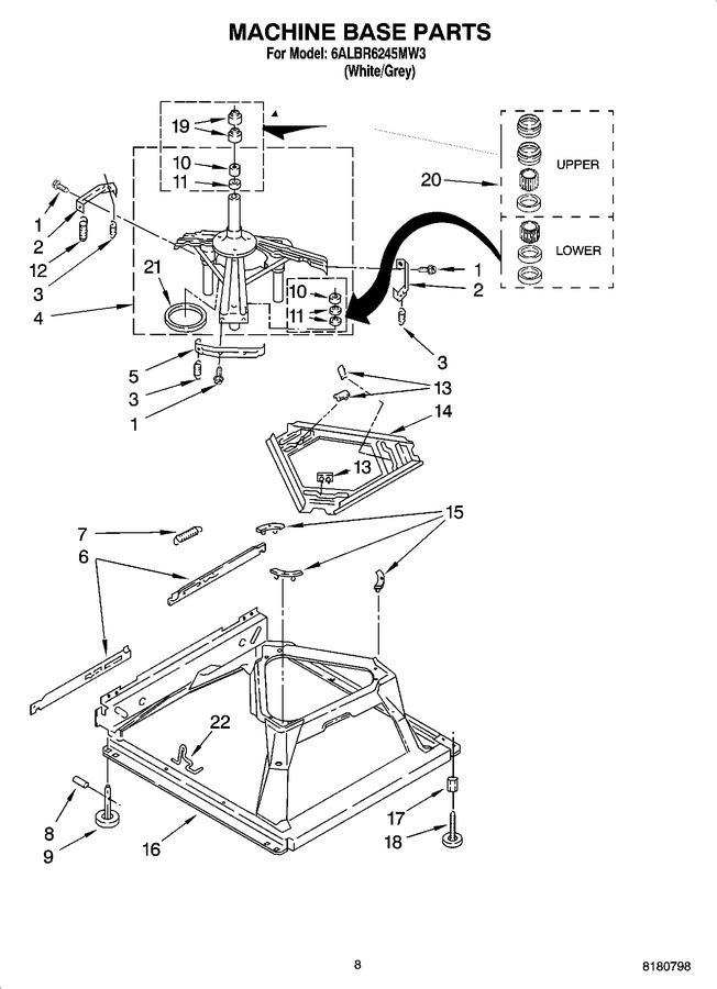 Diagram for 6ALBR6245MW3