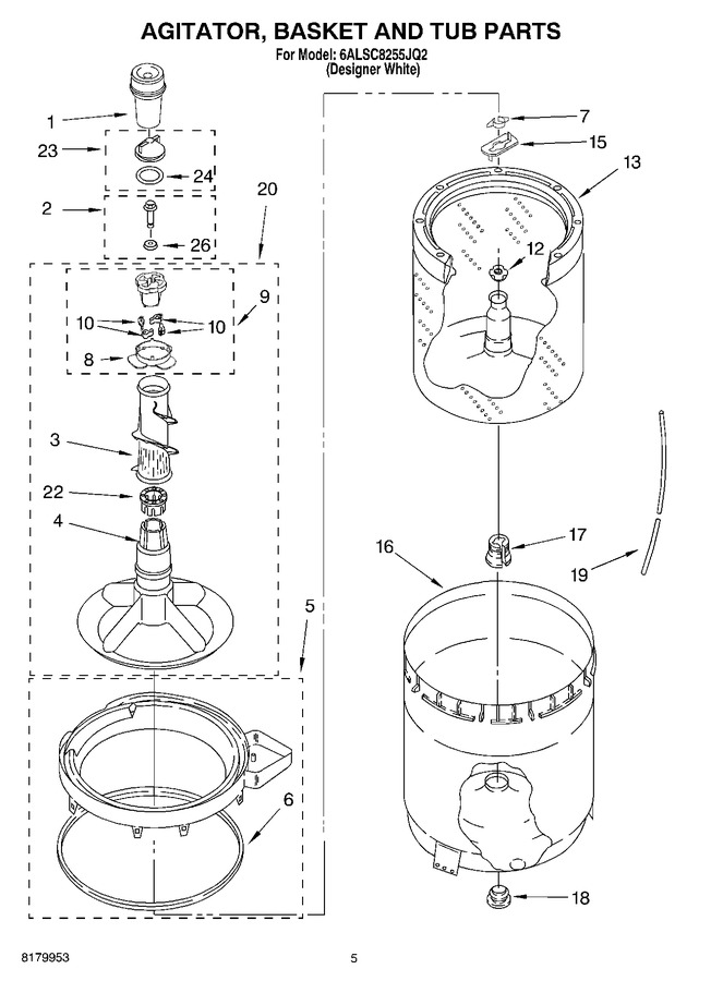 Diagram for 6ALSC8255JQ2