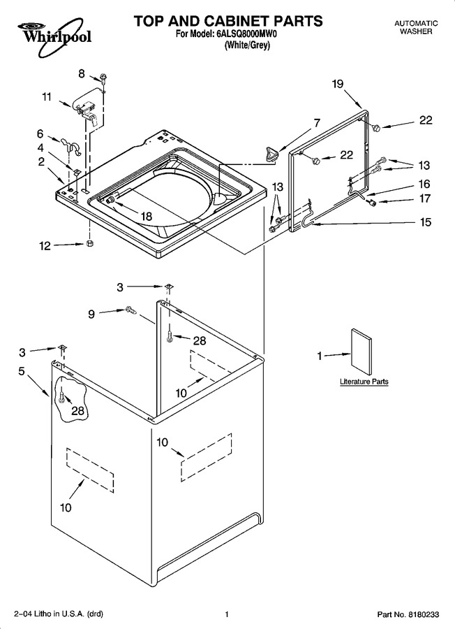 Diagram for 6ALSQ8000MW0