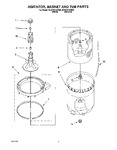 Diagram for 05 - Agitator, Basket And Tub