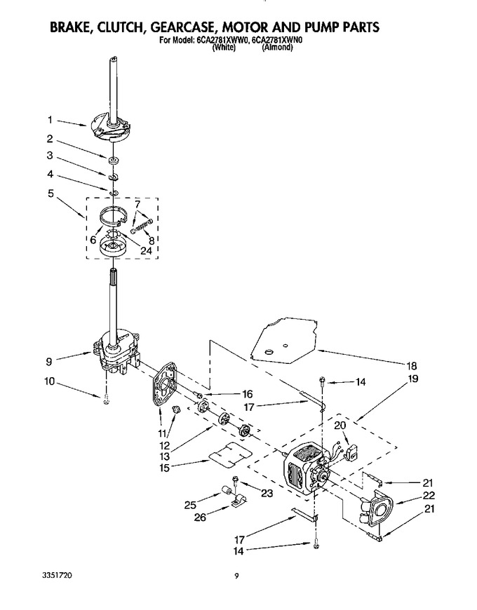 Diagram for 6CA2781XWN0