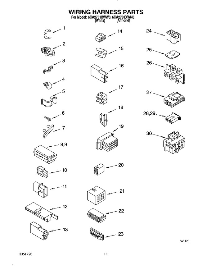 Diagram for 6CA2781XWN0