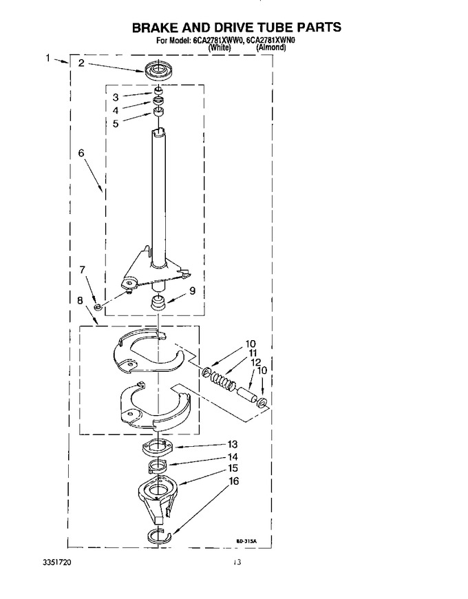 Diagram for 6CA2781XWN0