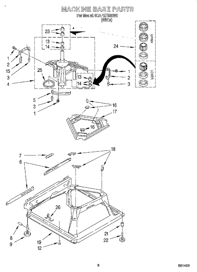 Diagram for 6CAP2762EW0