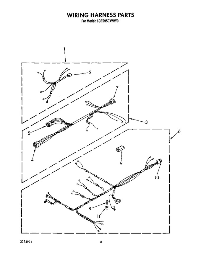 Diagram for 6CE2950XWW0