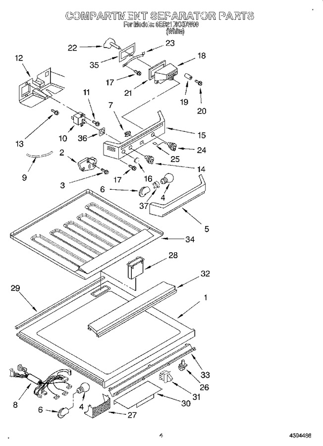 Diagram for 6EB21DKXDW00