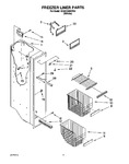 Diagram for 04 - Freezer Liner