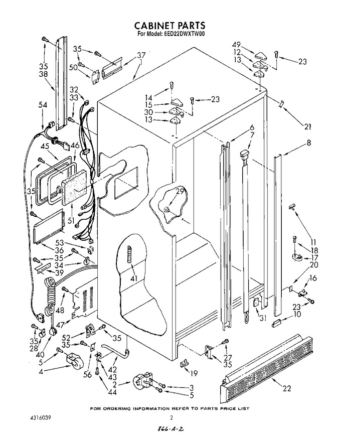 Diagram for 6ED22DWXTW00