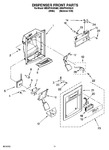 Diagram for 09 - Dispenser Front Parts