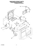 Diagram for 10 - Dispenser Front Parts
