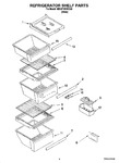 Diagram for 03 - Refrigerator Shelf Parts