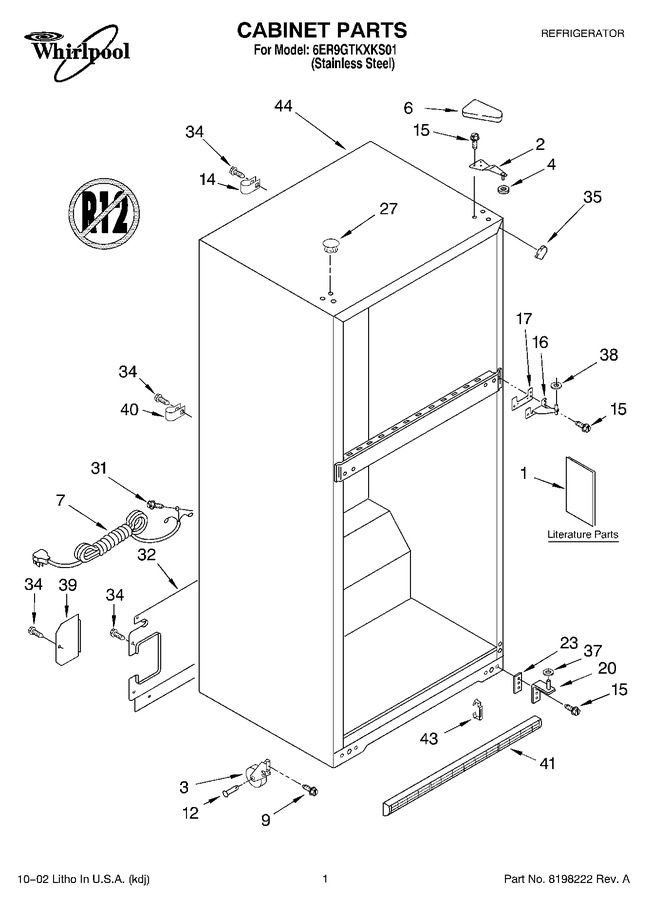 Diagram for 6ER9GTKXKS01