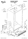 Diagram for 01 - Cabinet Parts