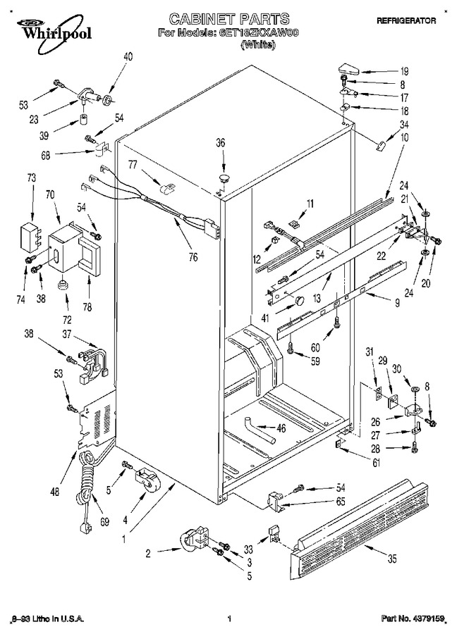 Diagram for 6ET18ZKXAW00