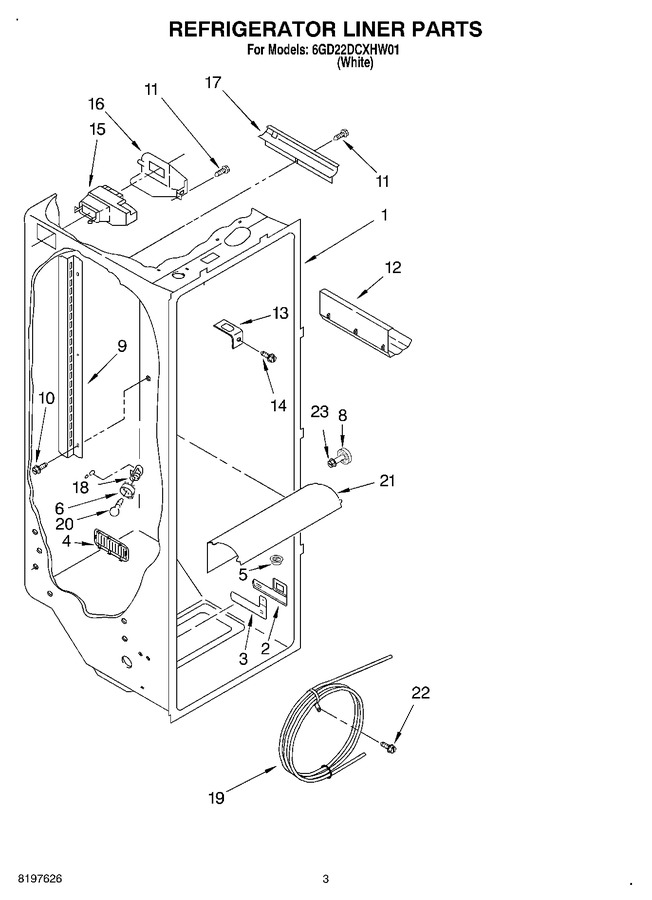Diagram for 6GD22DCXHW01