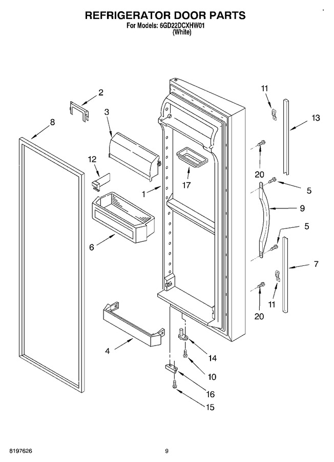 Diagram for 6GD22DCXHW01