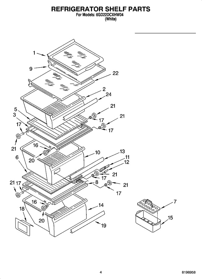 Diagram for 6GD22DCXHW04