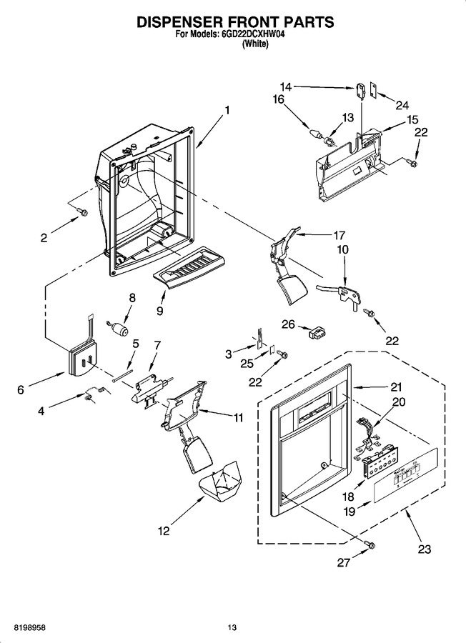 Diagram for 6GD22DCXHW04