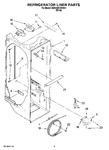 Diagram for 02 - Refrigerator Liner Parts