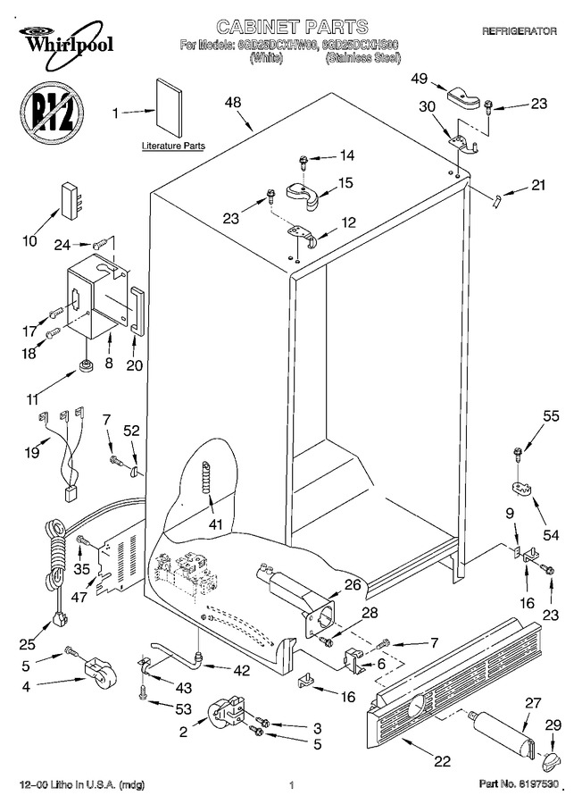 Diagram for 6GD25DCXHS00