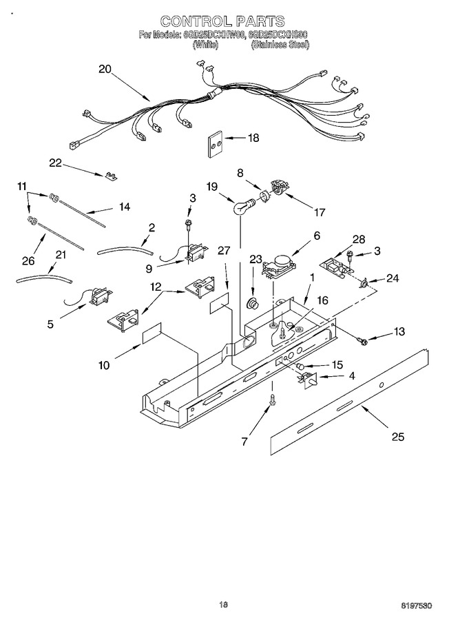 Diagram for 6GD25DCXHS00