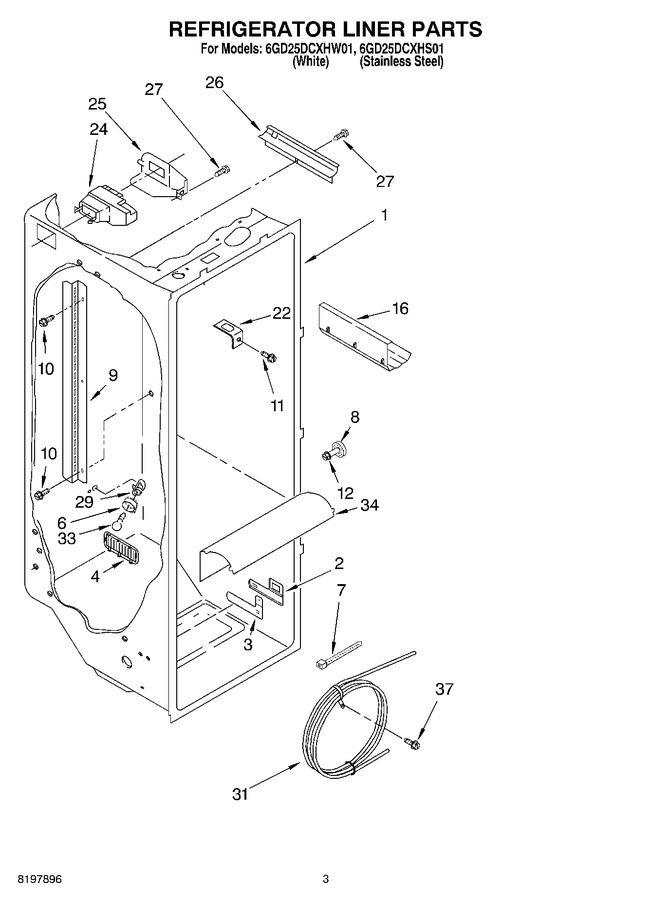 Diagram for 6GD25DCXHS01