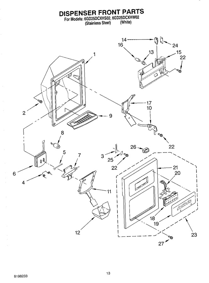 Diagram for 6GD25DCXHS02