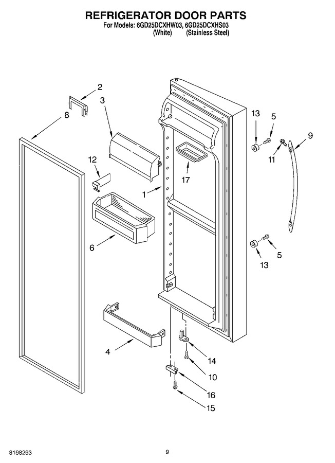 Diagram for 6GD25DCXHW03