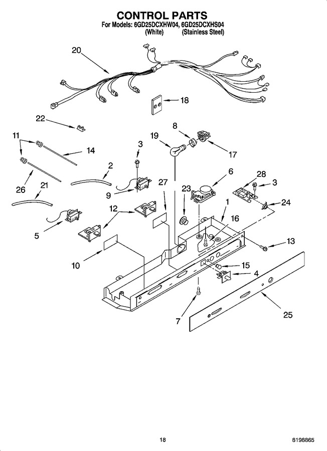 Diagram for 6GD25DCXHW04