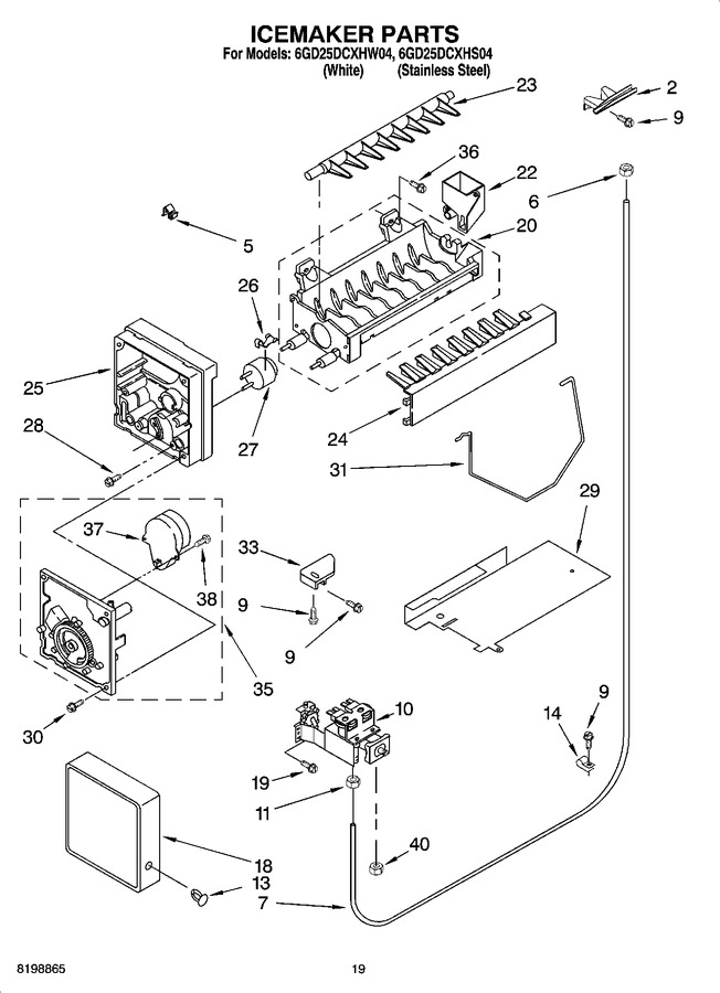 Diagram for 6GD25DCXHW04