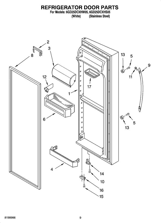 Diagram for 6GD25DCXHS05