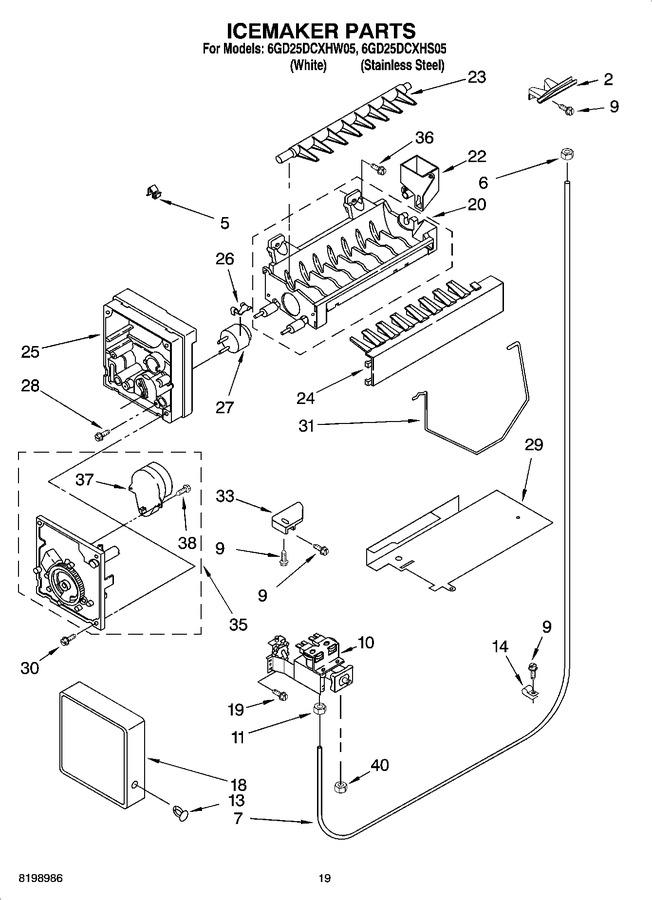 Diagram for 6GD25DCXHW05