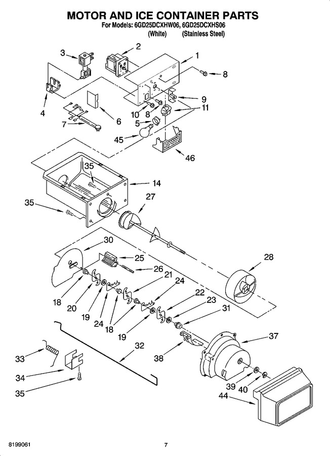 Diagram for 6GD25DCXHW06