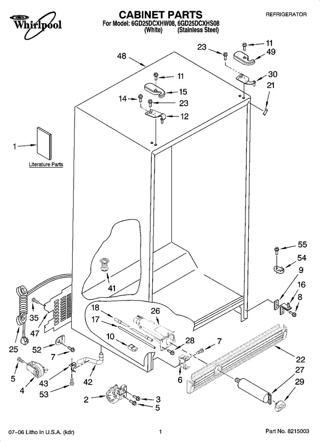 Diagram for 6GD25DCXHW08