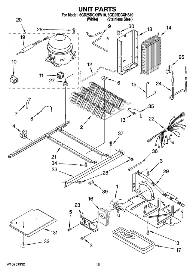 Diagram for 6GD25DCXHS10
