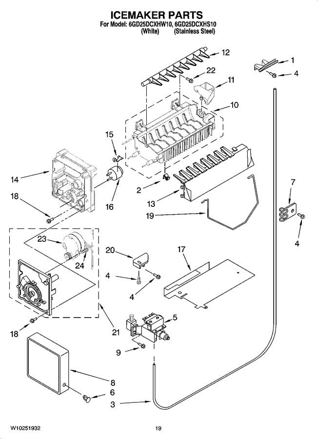Diagram for 6GD25DCXHS10