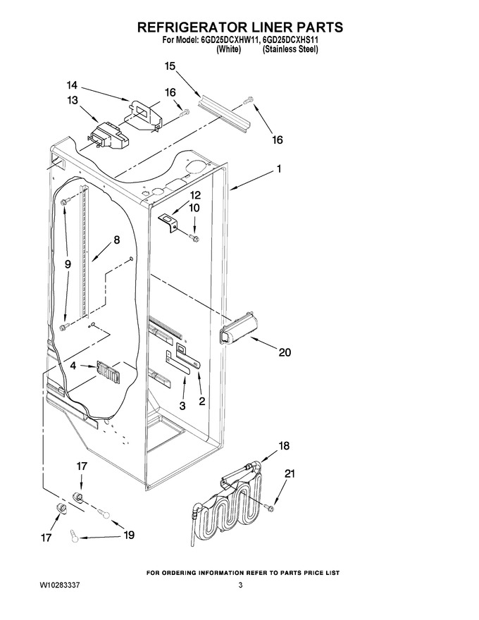 Diagram for 6GD25DCXHW11