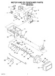Diagram for 05 - Motor And Ice Container
