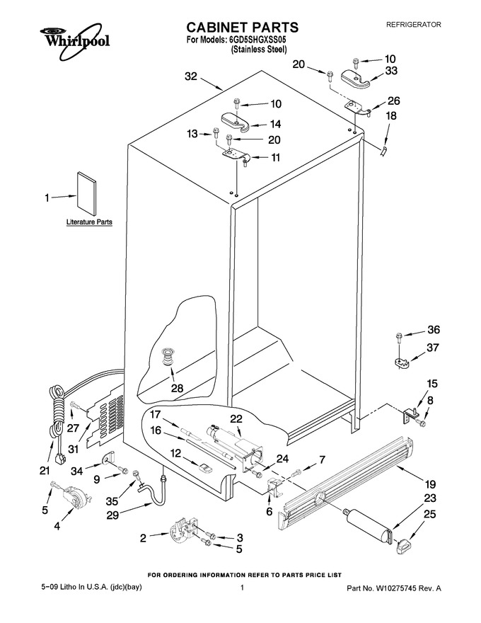 Diagram for 6GD5SHGXSS05
