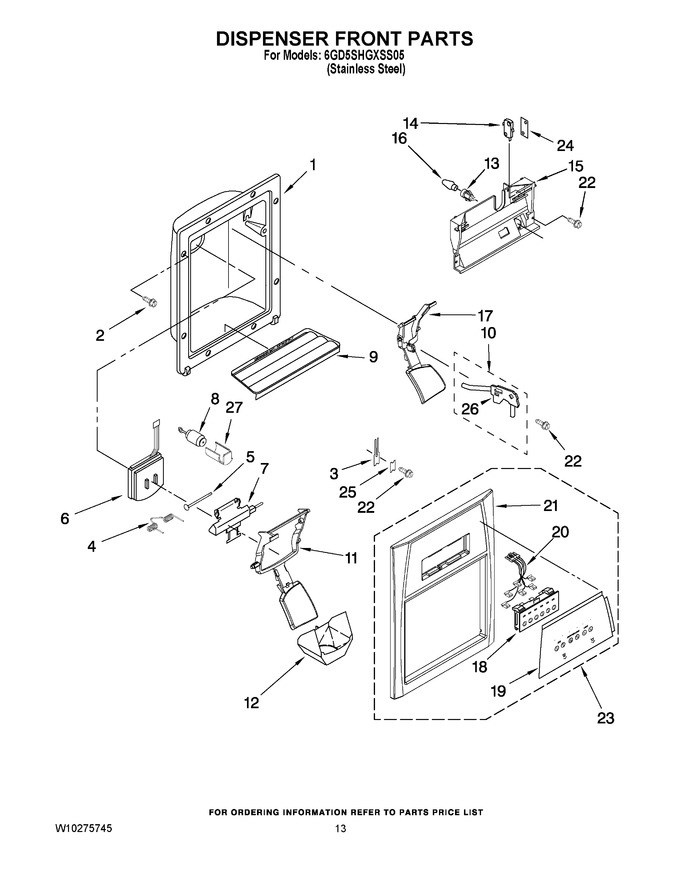 Diagram for 6GD5SHGXSS05