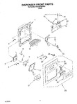 Diagram for 08 - Dispenser Front