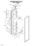 Diagram for 07 - Freezer Door Parts