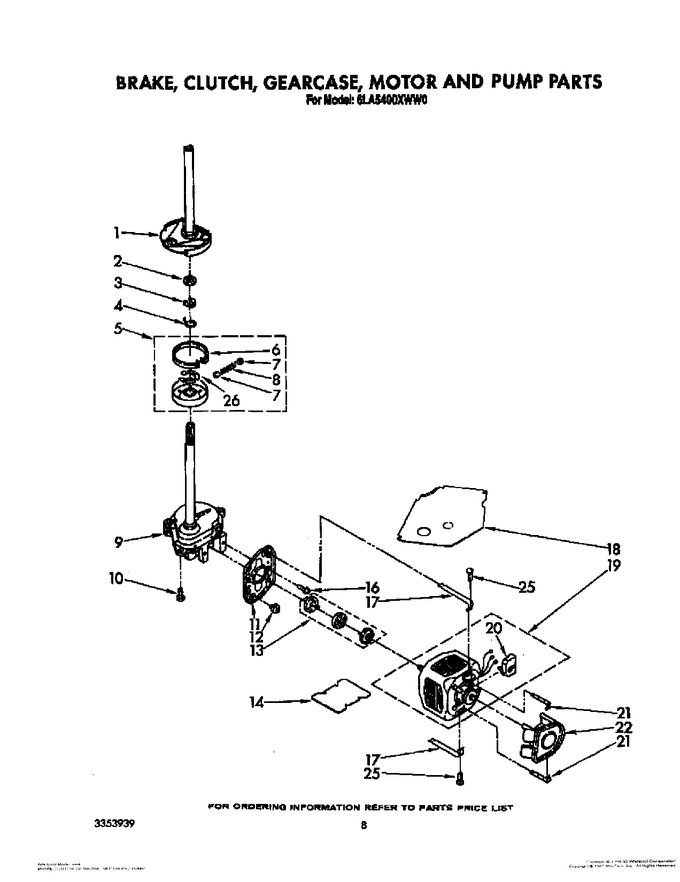 Diagram for 6LA5400XWF0
